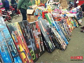 春節(jié)玩具槍銷售火熱，家長(zhǎng)選購需留心